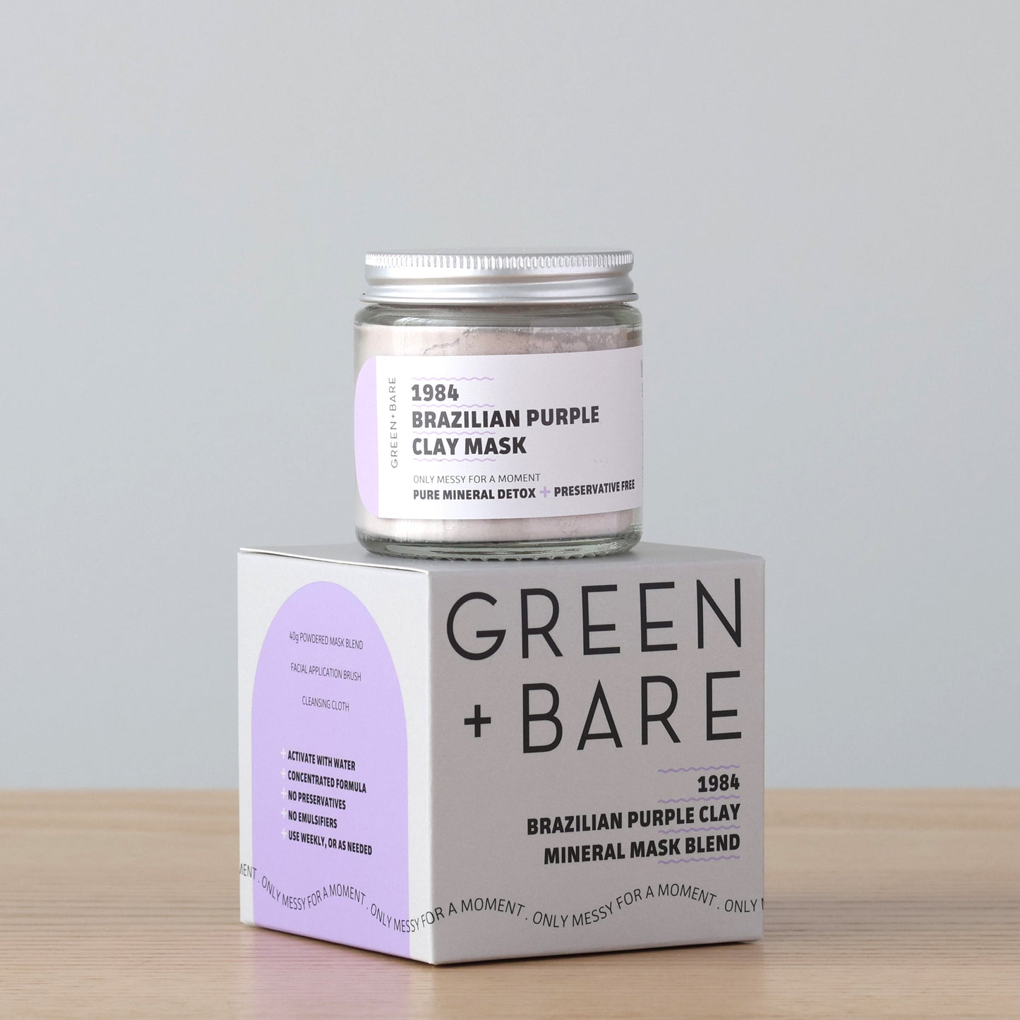 Purple Clay Face Mask